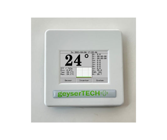 Geysertech Pi2R Display (with WiFi) for iX Geyser Solar Controller