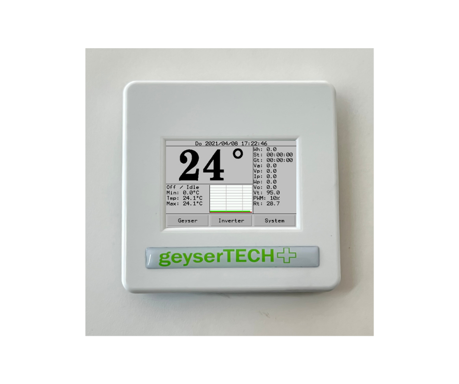 Geysertech Pi2R Display (without WiFi) for iX geyser solar unit