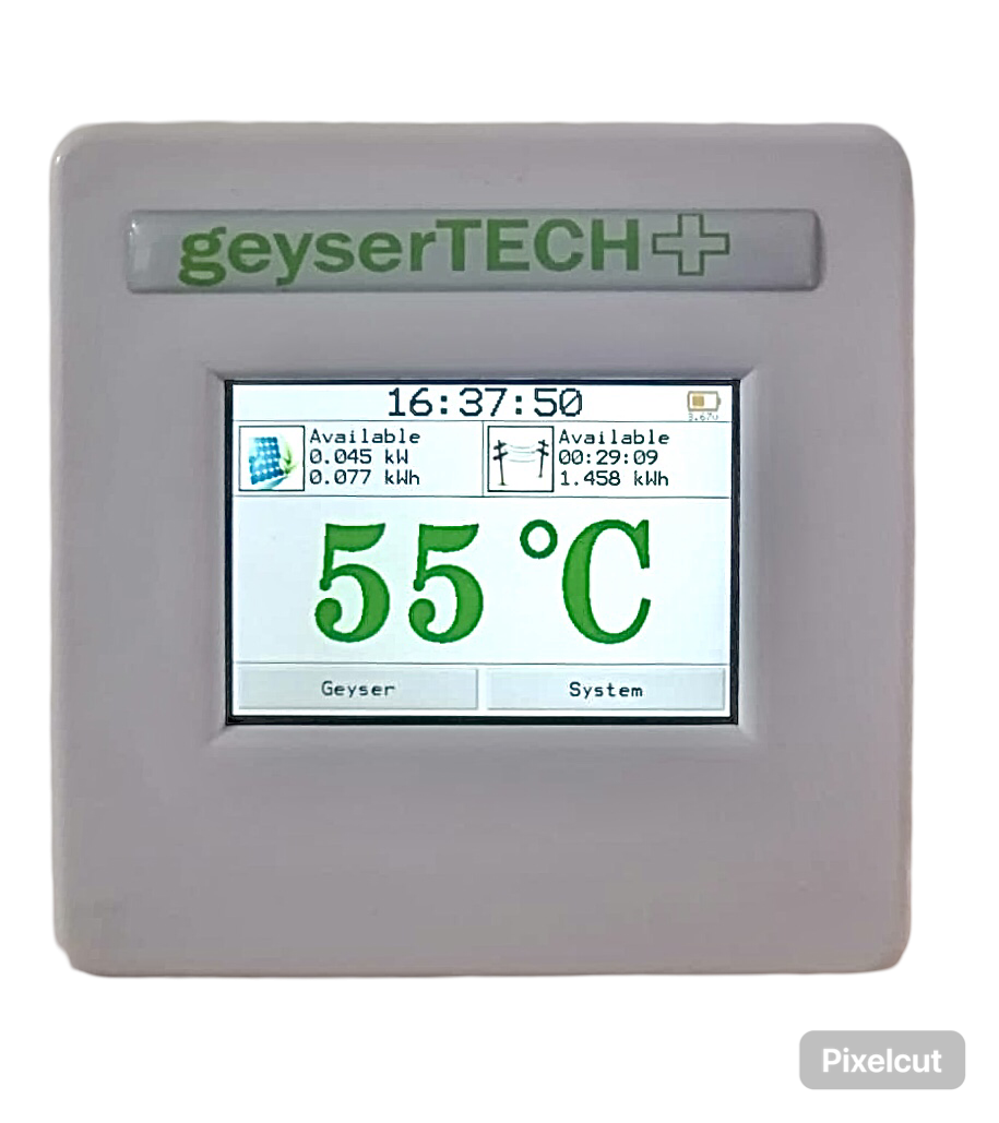 Geysertech Pi2R Display (without WiFi) for iX geyser solar unit