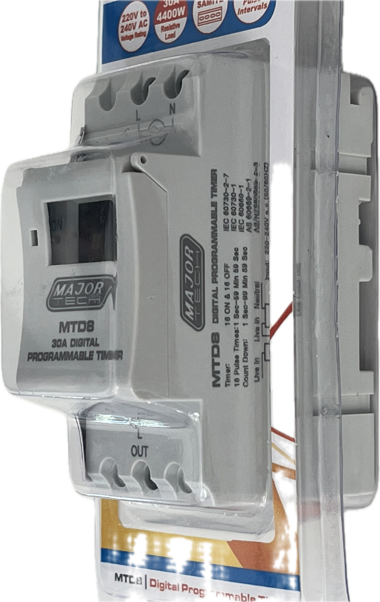 MajorTech Digital Geyser Timer