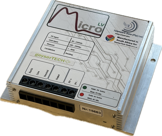 Geysertech Pi2R Micro LV Low Voltage Geyser Solar Controller