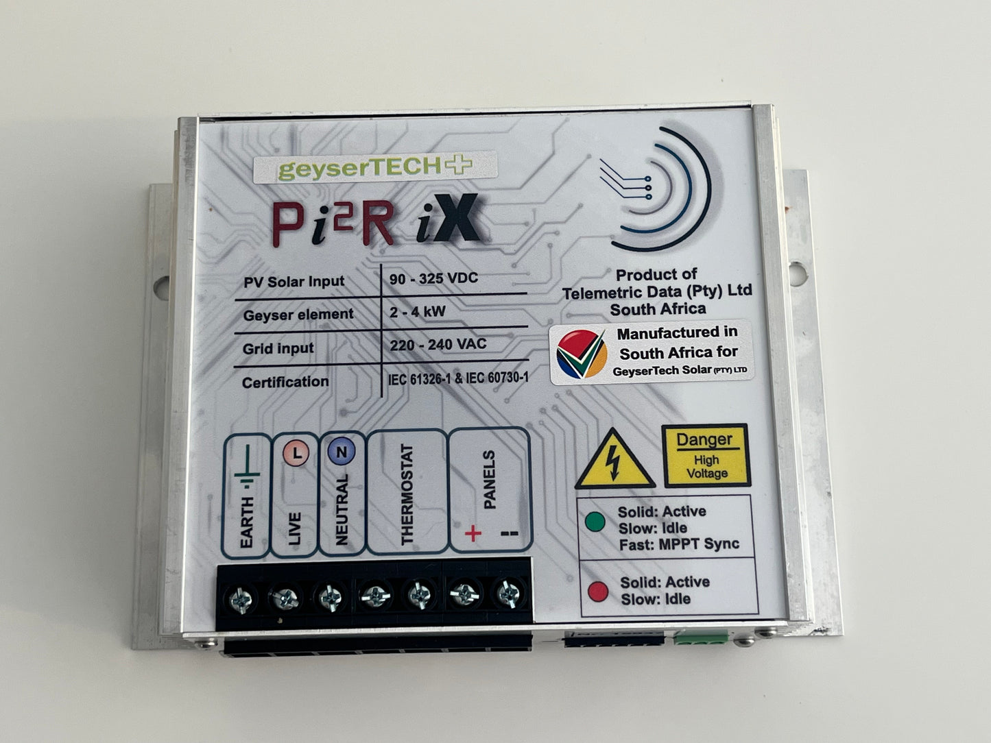 Geysertech Pi2R iX geyser solar controller plus kit