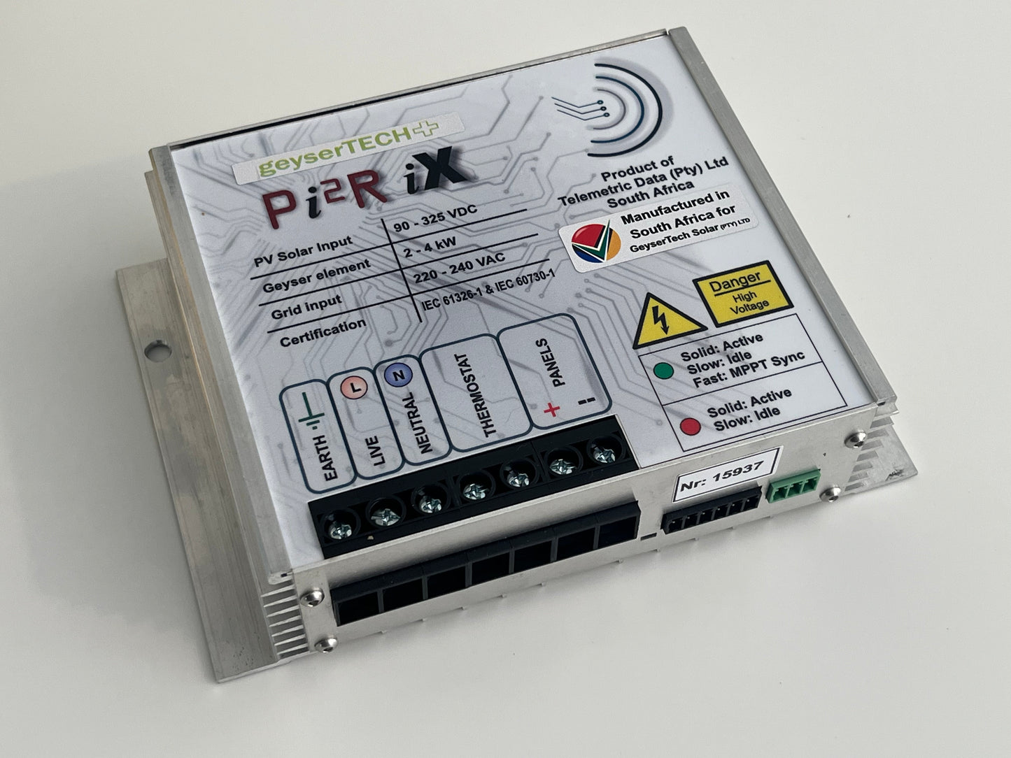 Geysertech Pi2R iX geyser solar controller plus kit