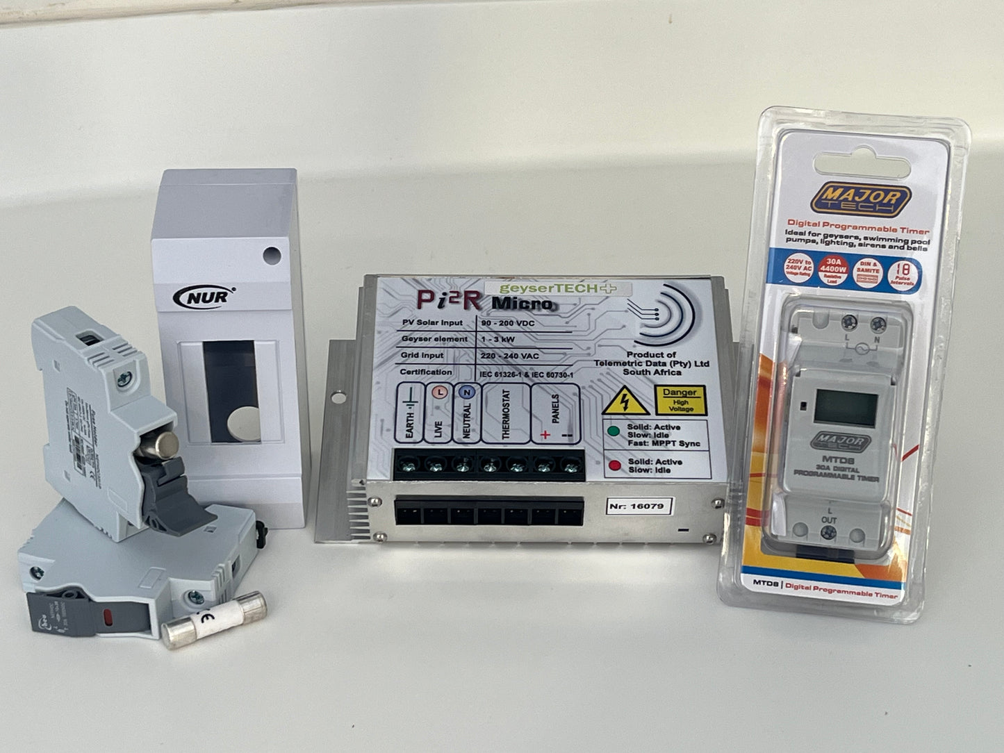 Geysertech Pi2R Micro geyser solar unit plus kit