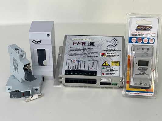 Geysertech Pi2R iX geyser solar controller plus kit
