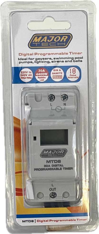 MajorTech Digital Programmable Timer