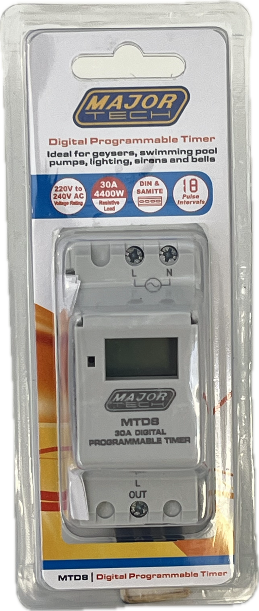 MajorTech Digital Programmable Timer