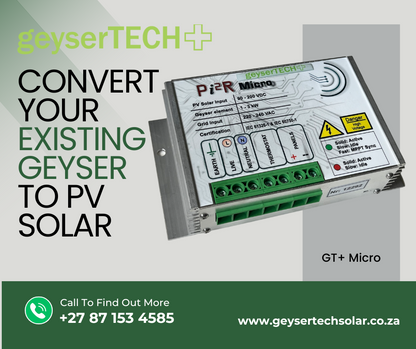 Geysertech Pi2R Micro geyser solar unit